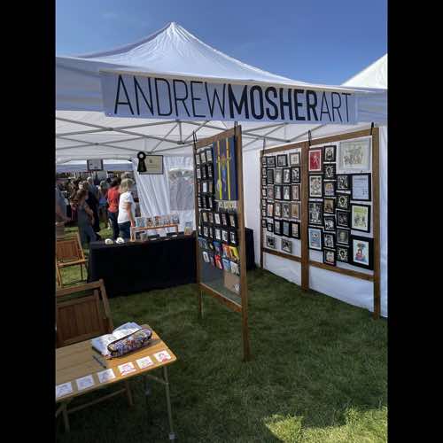 Andrew Mosher 2022 corn hill arts festival 4 artist 287896