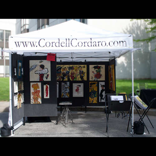 Cordell Cordaro 2022 corn hill arts festival 4 artist 37327