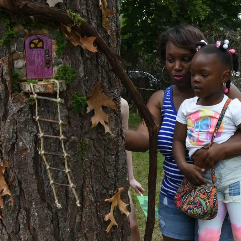 Fairy Houses at the Corn Hill Arts Festival 2015