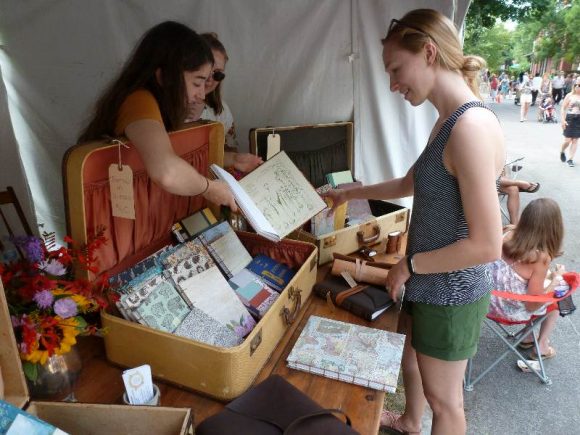 Emerging Artists at the Corn Hill Arts Festival