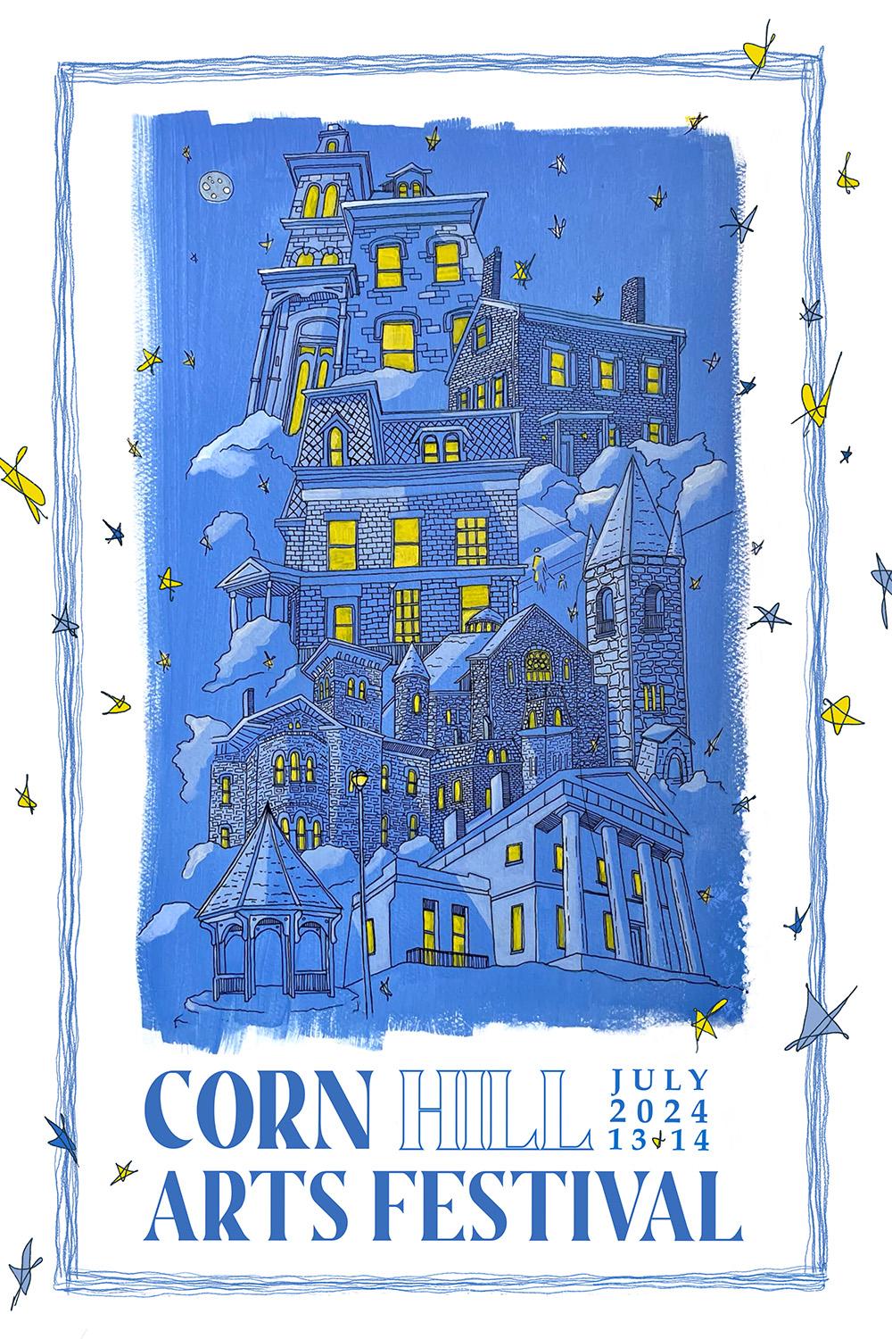 Corn Hill Arts Festival - 2024 Poster
