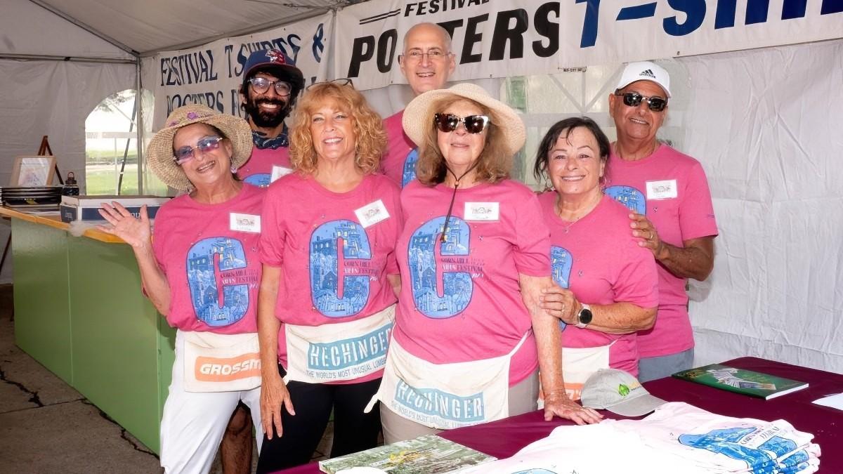 Corn Hill Festival volunteers about